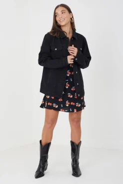 Chaqueta vaquera oversized