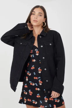 Chaqueta vaquera oversized