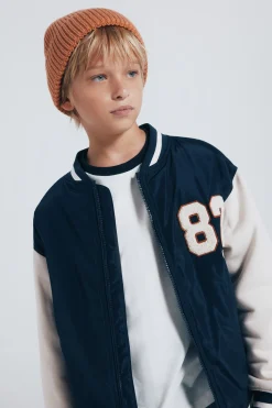 Chaqueta varsity beisbolera ni&ntilde;o