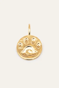 Charm Huella Baño Oro