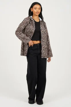 Chubasquero animal print