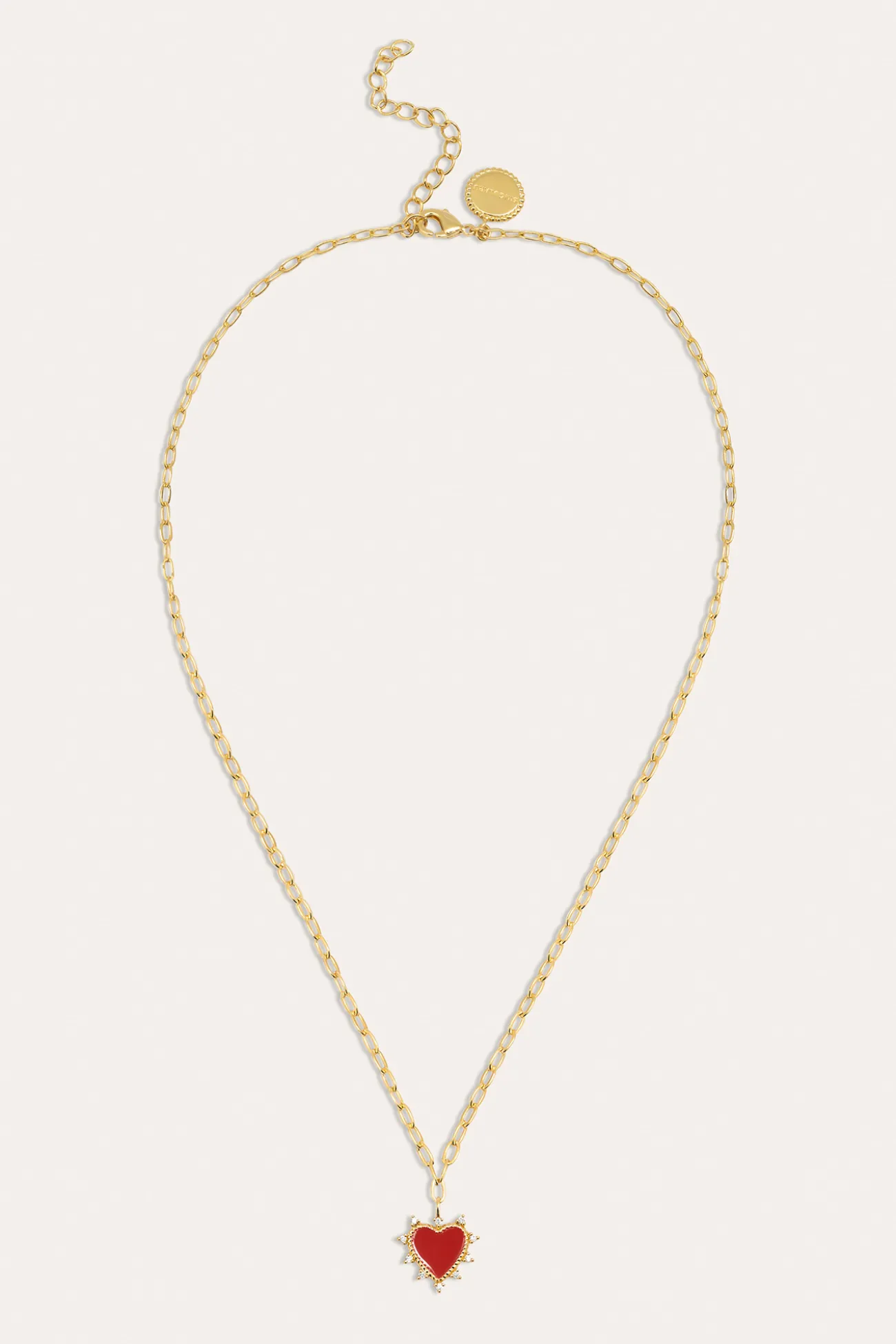 Collar Amour Baño Oro