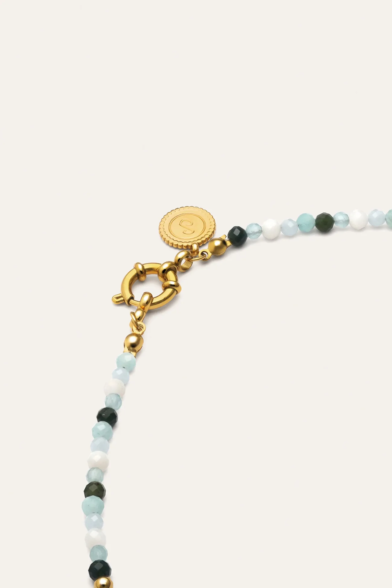Collar Long Altea Ice Acero Baño Oro