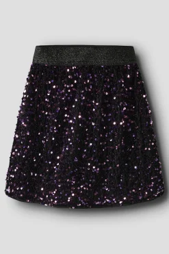 Falda de lentejuelas de niña