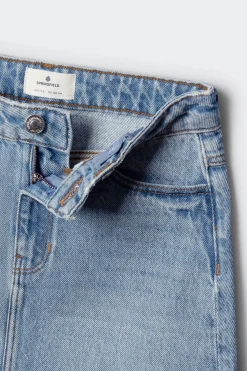Falda denim b&aacute;sica ni&ntilde;a