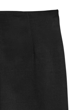 Falda midi con detalle de lazada