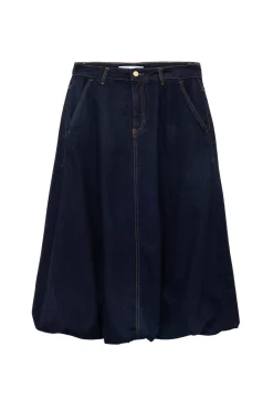 Falda midi de corte estándar
