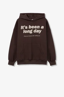Hoodie Oversized estampado