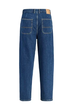 Jeans baggy tiro alto algod&oacute;n