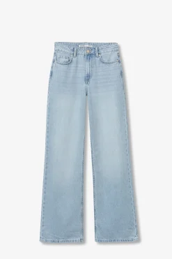 Jeans Bonnye Wide Leg de Tiro Alto