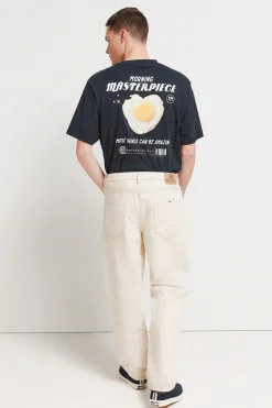 Jeans crudo straight fit