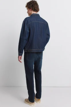 Jeans lavado oscuro slim fit