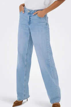 Jeans rectos tiro medio