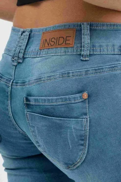 Jeans Skinny Tiro Bajo