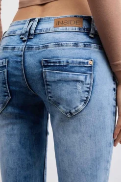Jeans Skinny Tiro Bajo