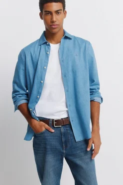 Jeans sobretintado regular fit