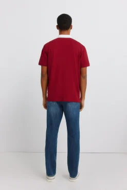 Jeans ultraligero lavado oscuro slim fit