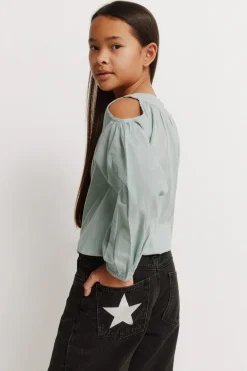 Jeans Wideleg niña