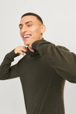Jersey b&aacute;sico de cuello alto