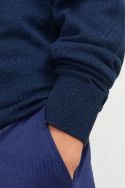 Jersey con cuello cremallera