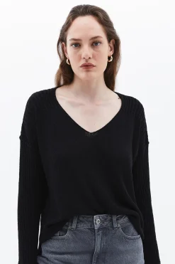 Jersey de cuello pico