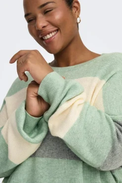 Jersey de rayas talla grande