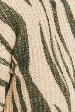 Jersey estampado efecto animal print