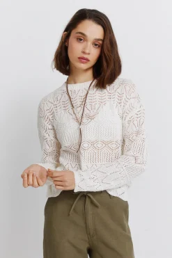 Jersey pointelle