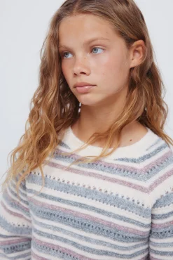 Jersey rayas ni&ntilde;a