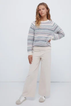 Jersey rayas ni&ntilde;a