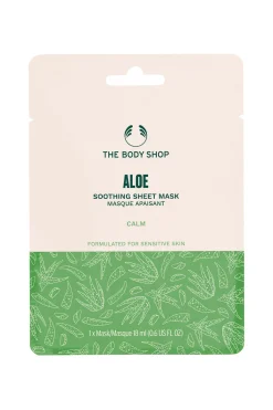 Mascarilla de tejido calmante de Aloe Vera