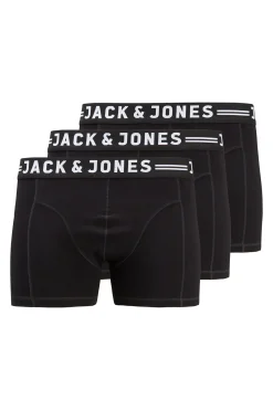 Pack de 3 b&oacute;xers lisos de algod&oacute;n