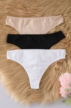 Pack de 3 bragas brasile&ntilde;as