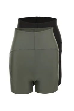 Pack de 2 leggings deportivos cortos