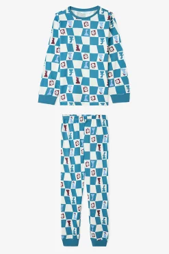 Pack de 2 pijamas largos de dinosaurios Chess Time para ni&ntilde;os