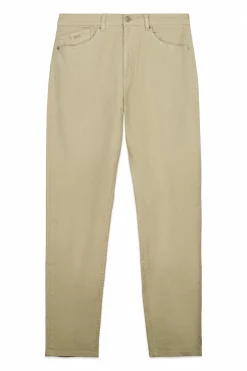 Pantal&oacute;n 5 bolsillos lavado slim fit