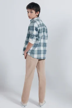 Pantal&oacute;n 5 bolsillos slim fit ni&ntilde;o