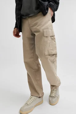 Pantal&oacute;n cargo algod&oacute;n tiro medio