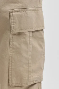 Pantal&oacute;n cargo algod&oacute;n tiro medio