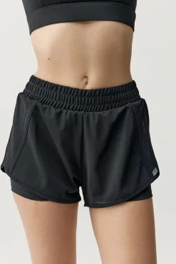 Pantal&oacute;n corto deportivo Padma 2.0 Negro