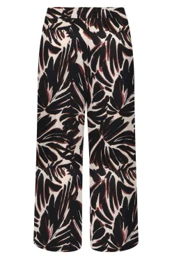 Pantal&oacute;n cropped fluido