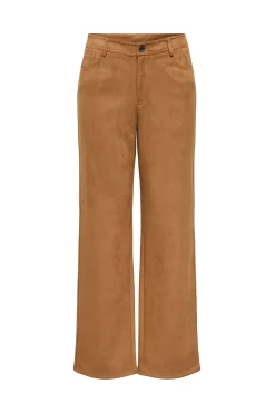 Pantal&oacute;n de traje de ante