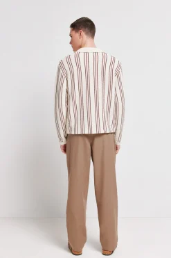 Pantal&oacute;n dobby straight fit