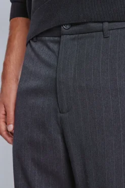 Pantal&oacute;n rayas straight fit