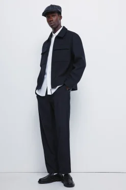 Pantal&oacute;n rayas straight fit