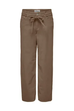 Pantal&oacute;n recto con cintur&oacute;n