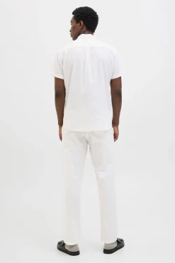 Pantal&oacute;n relaxed fit lino