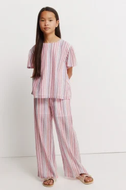 Pantal&oacute;n set lurex ni&ntilde;a