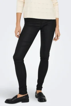 Pantal&oacute;n skinny efecto coated