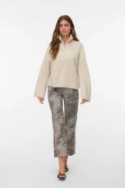 Pantal&oacute;n vaquero animal print